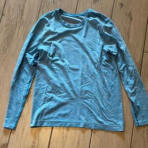 Lululemon Blue Long Sleeve Shirt